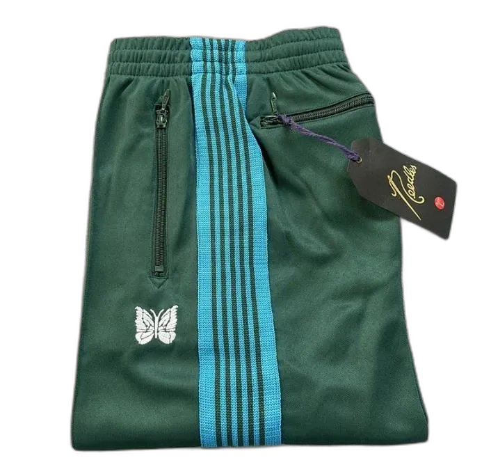 Needles Butterfly Embroidered Side Stripe Track Pants
