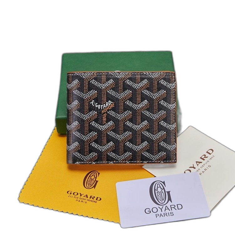 Goyard Bi-Fold Leather Wallet