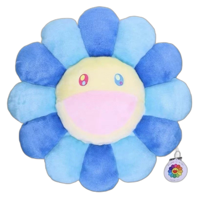 Takashi Murakami Flower Plush Cushion