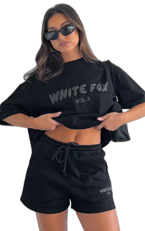 White Fox "VOL.3" Oversized Hoodie