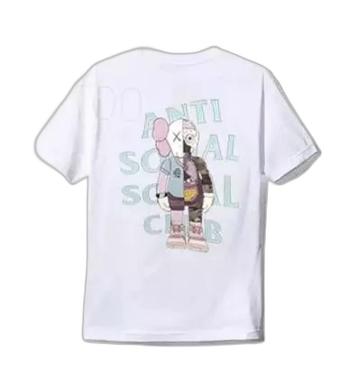 Anti Social Social Club Dragon & Fire Graphic T-Shirt