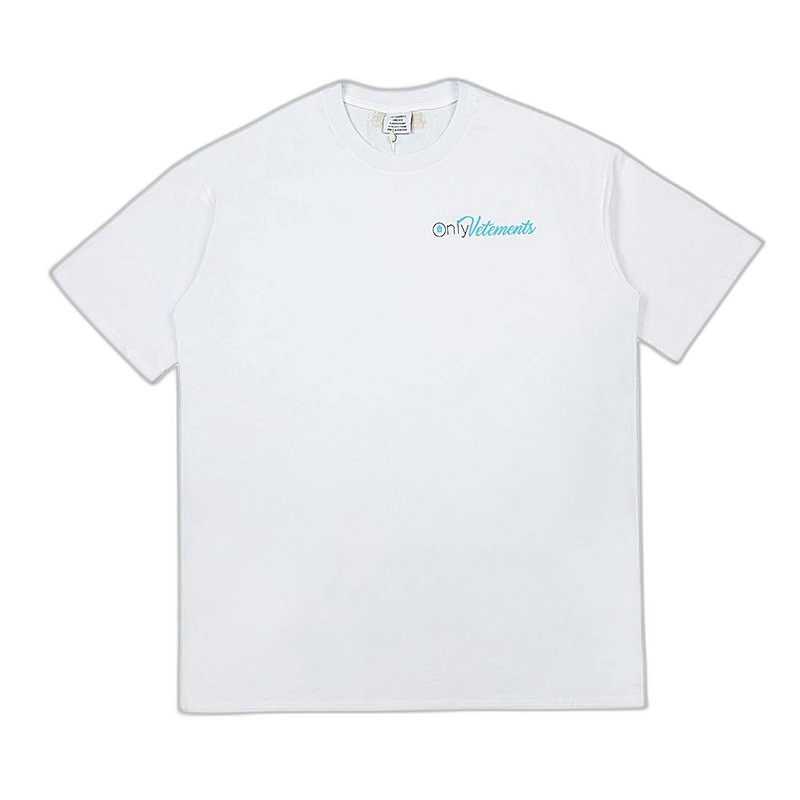 Vetements "It costs $0.00 to be a nice person" Slogan T-Shirt