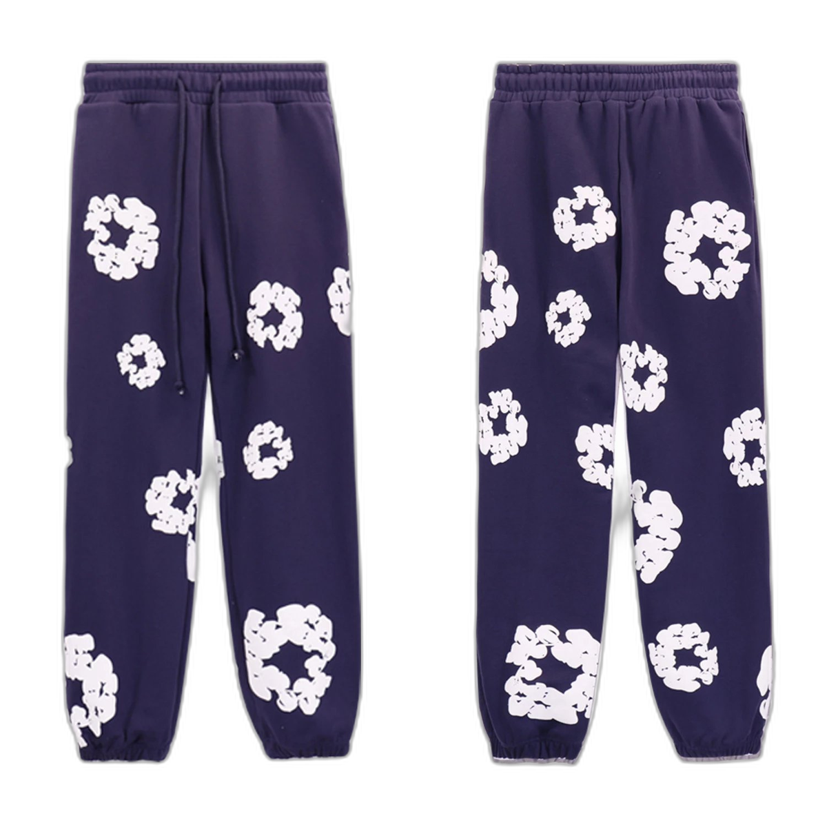 Denim Tears Cotton Wreath Print Sweatpants