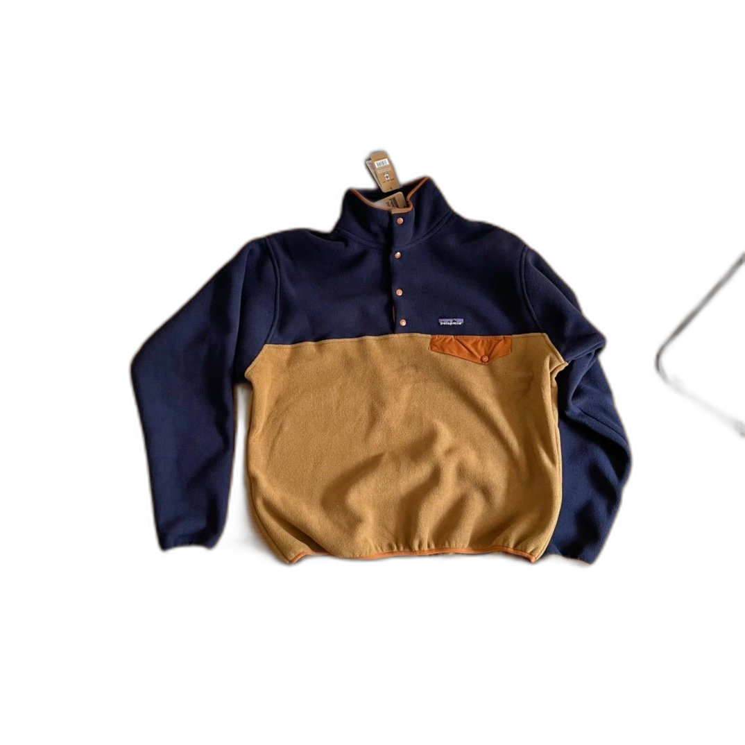 Patagonia Colorblock Snap-T Fleece Pullover