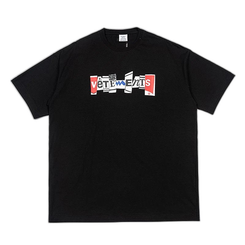 Vetements "It costs $0.00 to be a nice person" Slogan T-Shirt