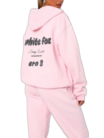 White Fox "VOL.3" Oversized Hoodie