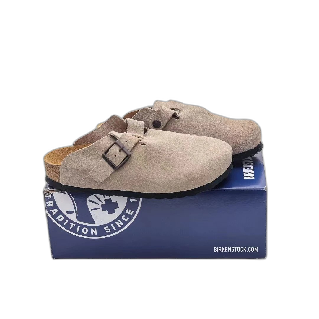 Birkenstock Boston Soft Footbed Suede Clogs