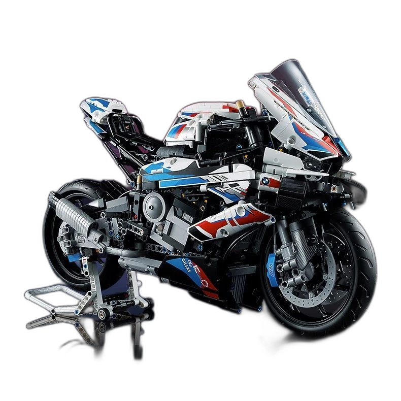 BMW M 1000 RR Motorcycle Technic Building Block Set (1920 pcs Model 01000)