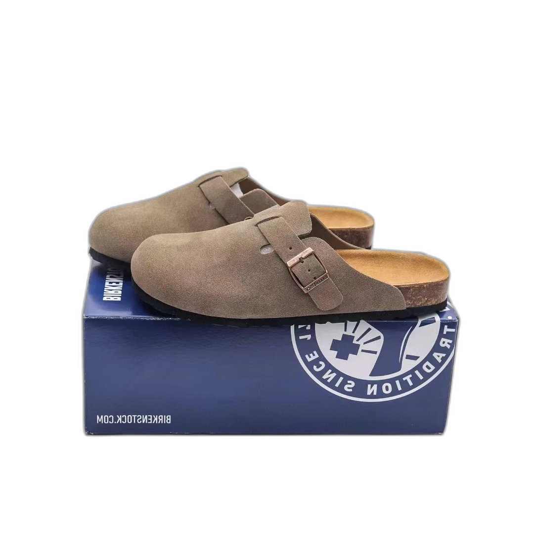Birkenstock Boston Soft Footbed Suede Clogs