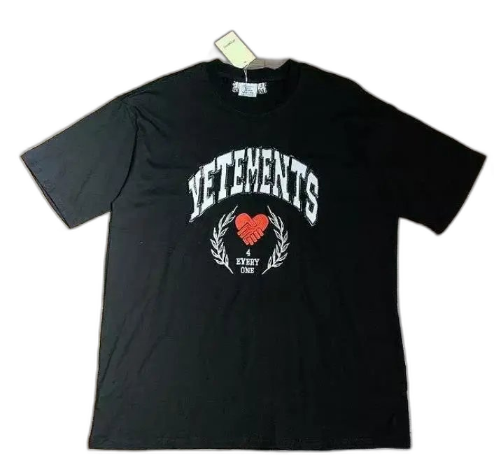 Vetements "It costs $0.00 to be a nice person" Slogan T-Shirt