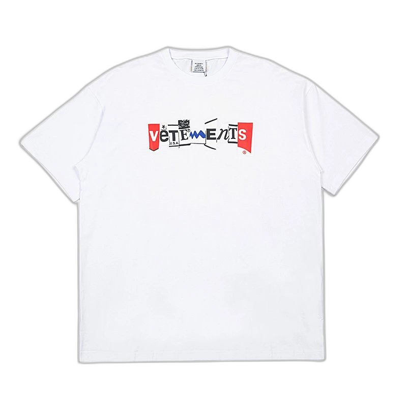 Vetements "It costs $0.00 to be a nice person" Slogan T-Shirt