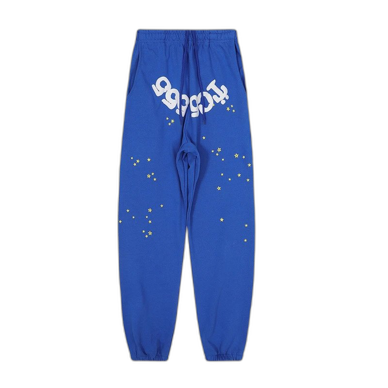 Sp5der Hoodie with Logo & Spiderweb Print