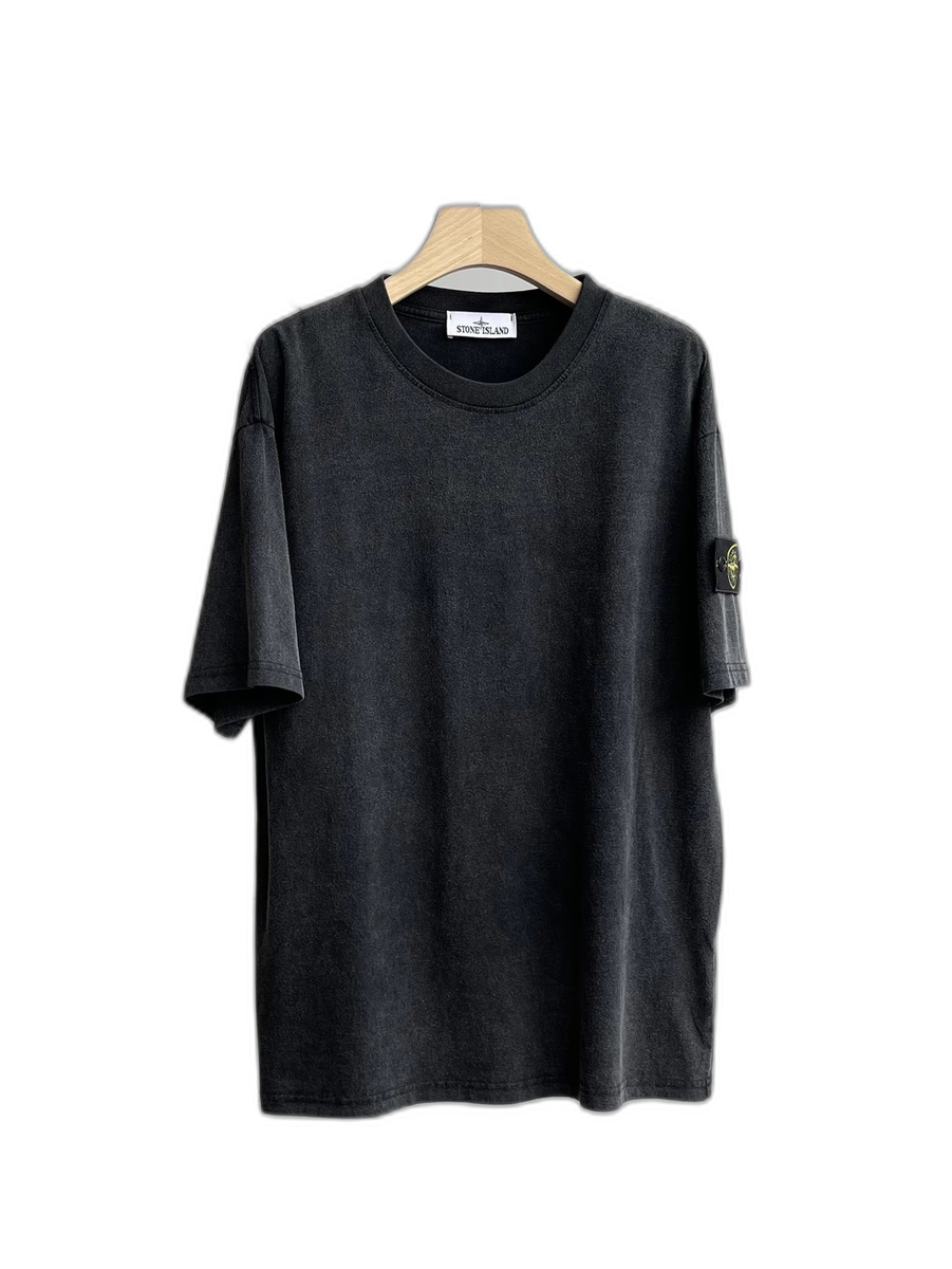 Stone Island Oversized T-Shirt with Sleeve Badge
