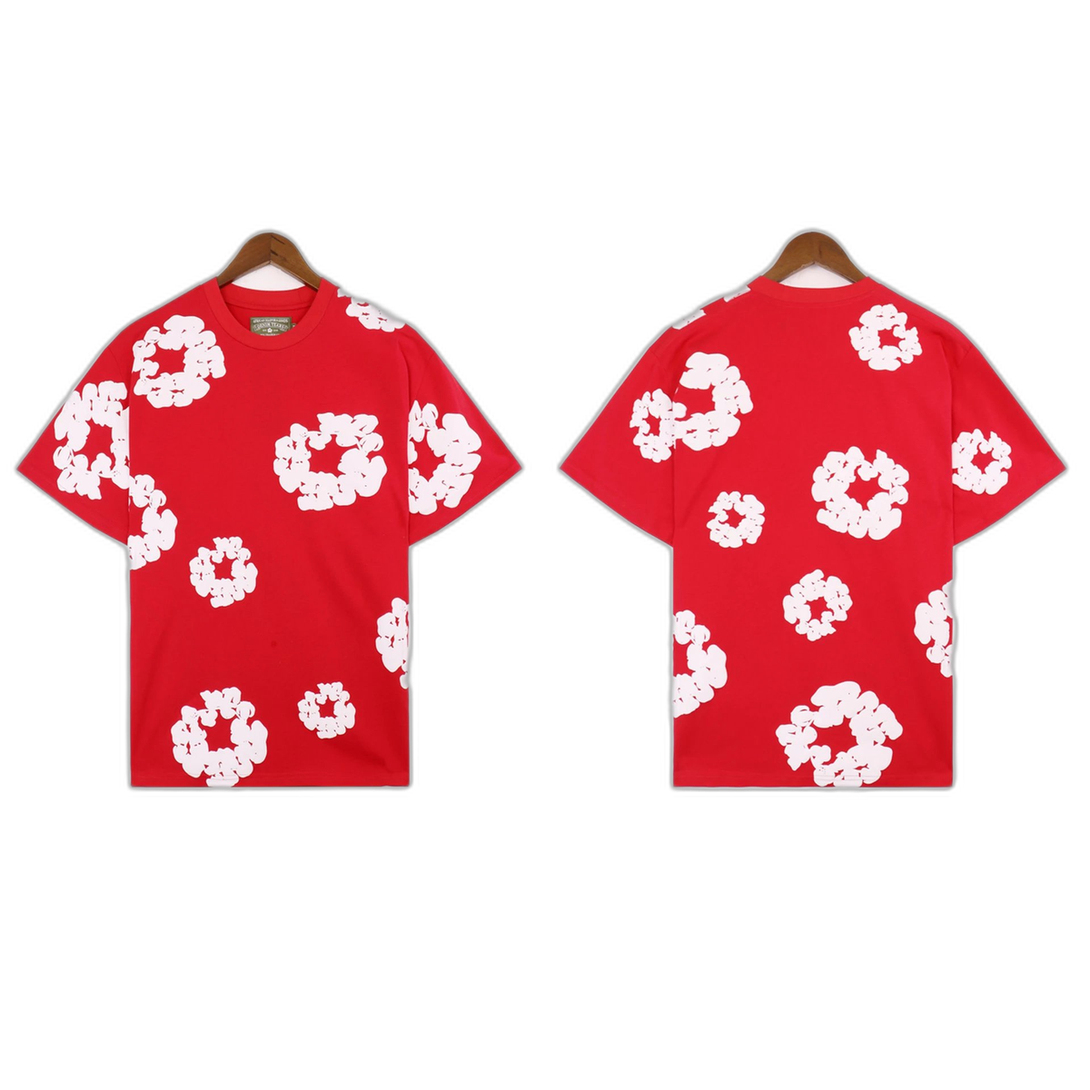 Denim Tears Cotton Wreath Print Shorts